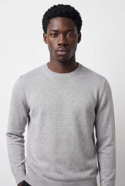 Knitted jumper Light Grey