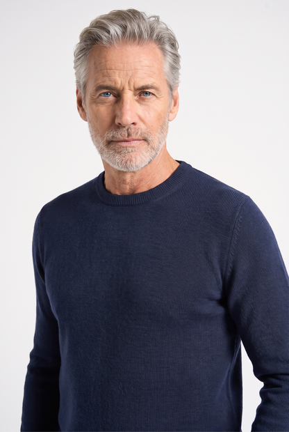 Knitted jumper Navy