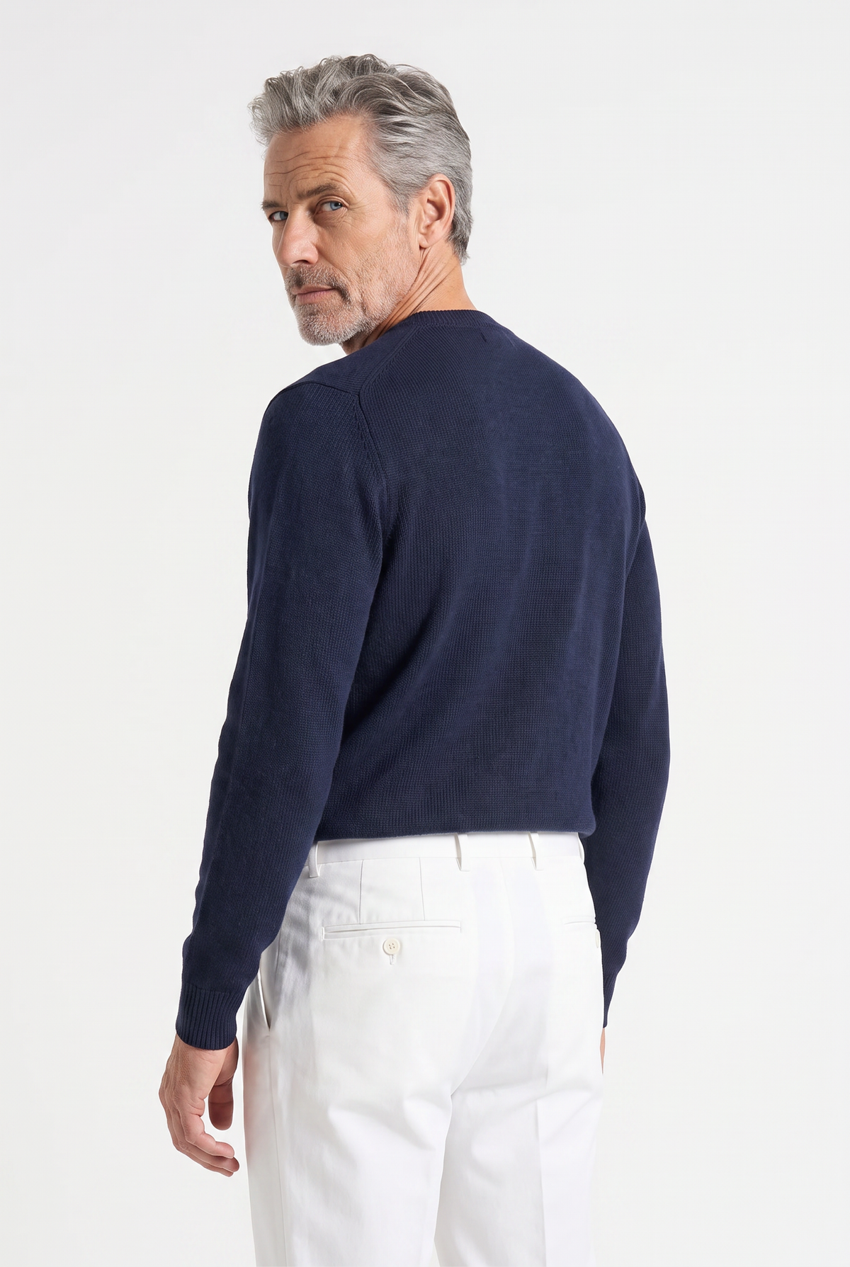 Knitted jumper Navy
