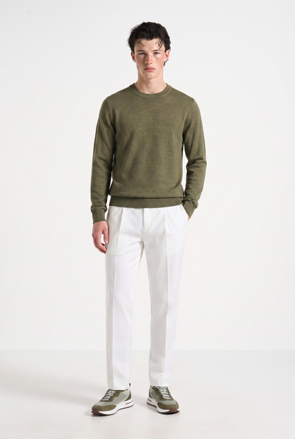 Knitted jumper Olive