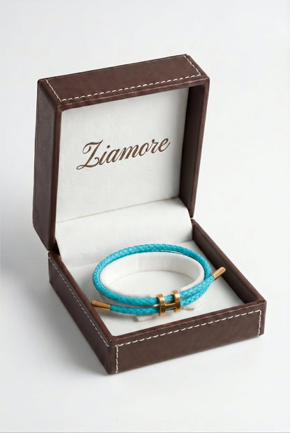 Ziamore Gold Bracelet Turquoise/Gold