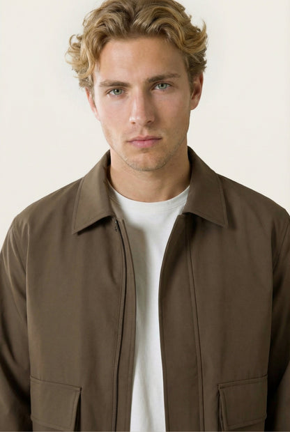 Como Field Jacket Brown