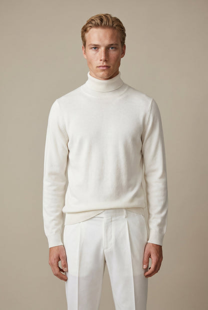 Rollneck White