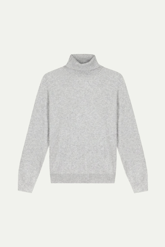 Rollneck Grey Marl