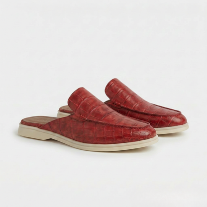 Visconti Croco Slate Black
