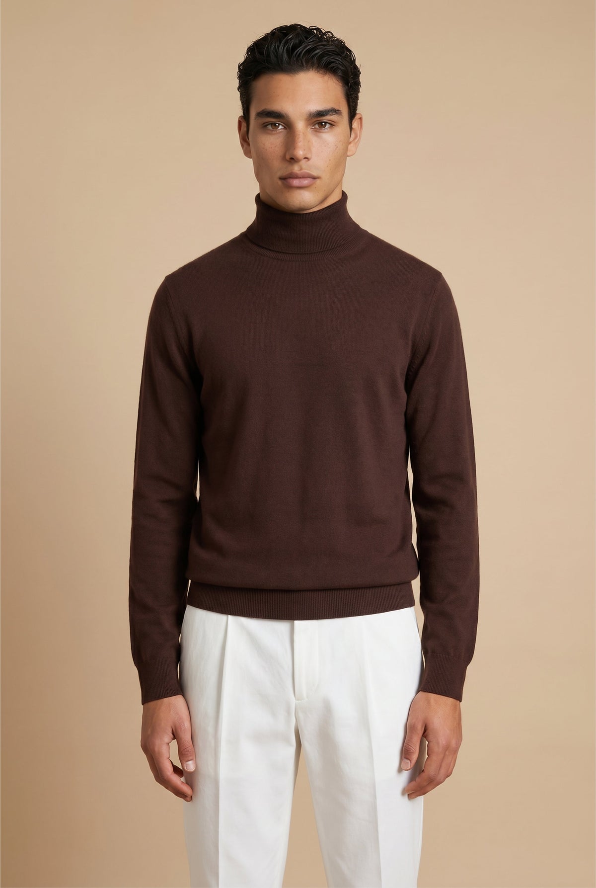 Rollneck Dark Brown