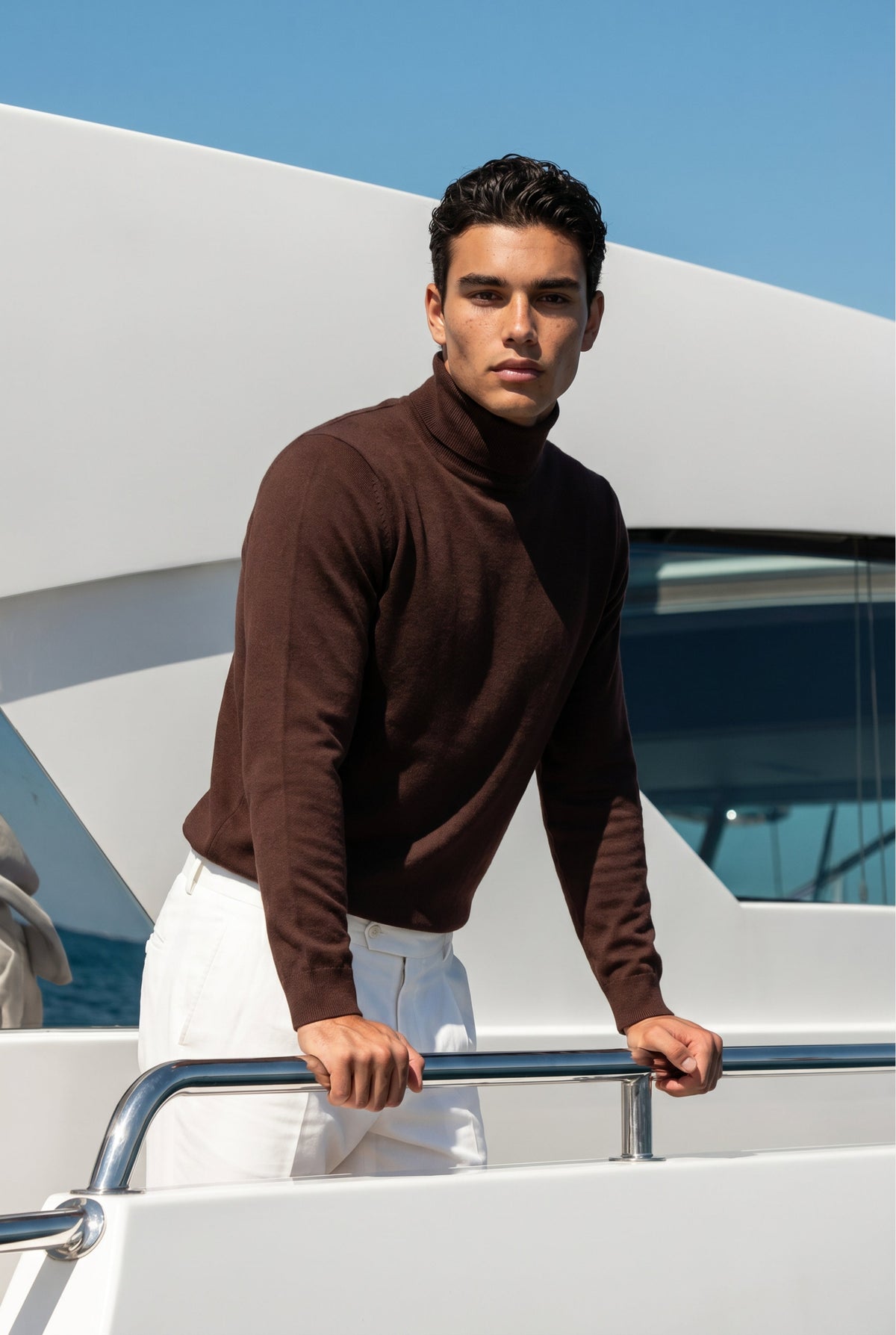 Rollneck Dark Brown