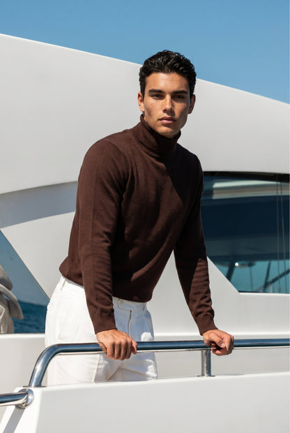 Rollneck Dark Brown