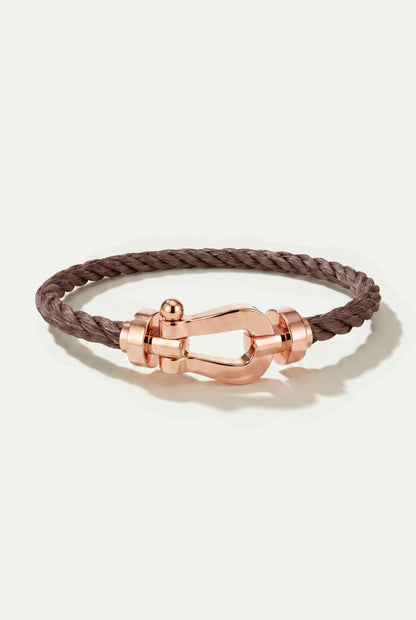 Ziamore Yacht Bracelet Taupe/Rose Gold