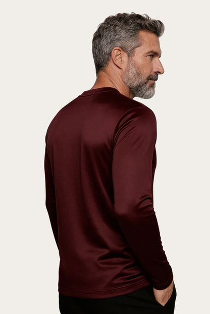Burgundy Long Sleeve