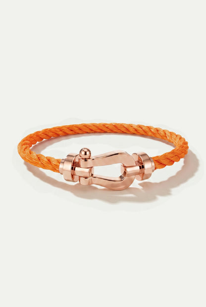 Ziamore Yacht Bracelet Orange/Rose Gold