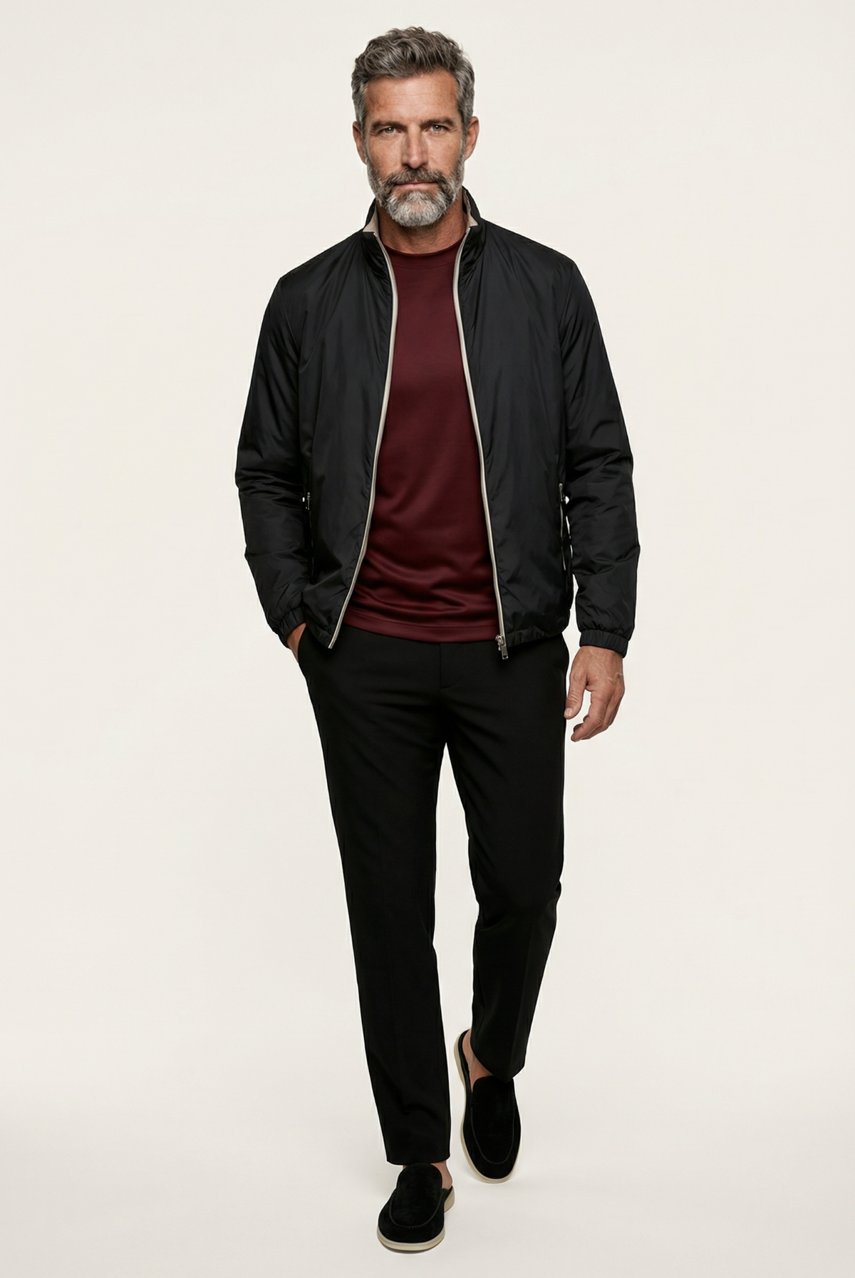 Burgundy Long Sleeve