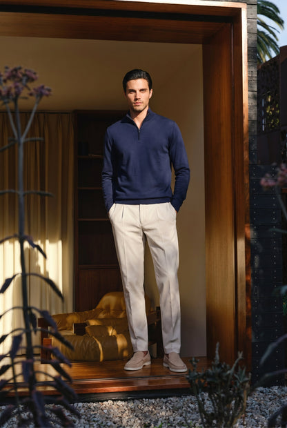 Quarter Zip Navy
