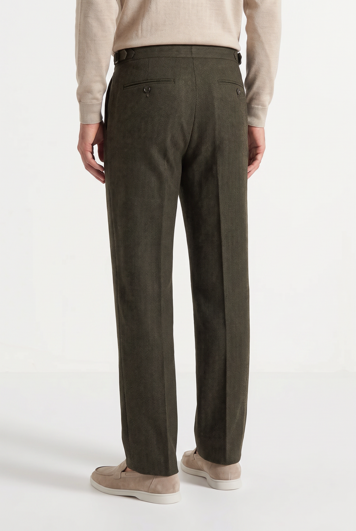 Como Tailored Trouser Olive