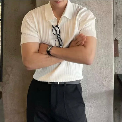 Visconti Casual Polo -  Black