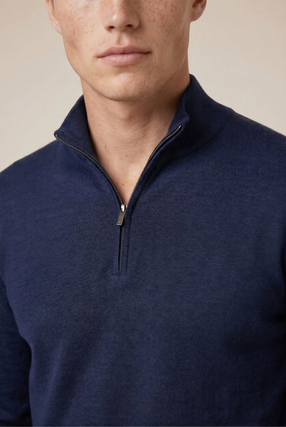 Quarter Zip Navy