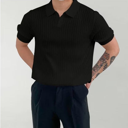 Visconti Casual Polo -  Black