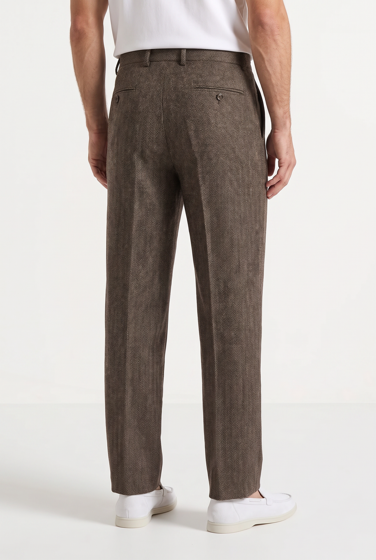 Como Tailored Trouser Tobacco