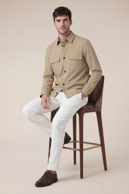 Riviera Field Jacket Beige