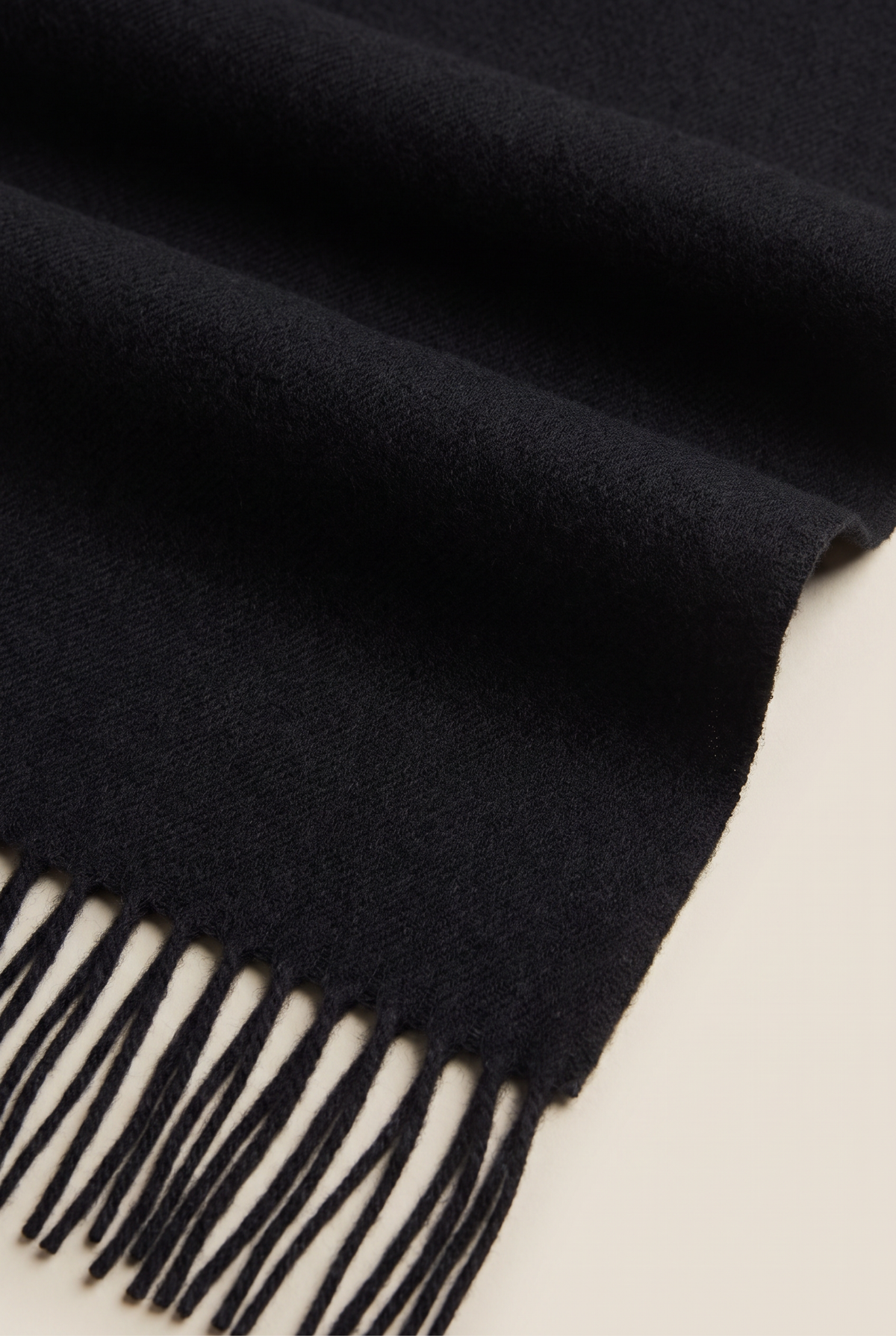 Cortina Cashmere Scarf Black
