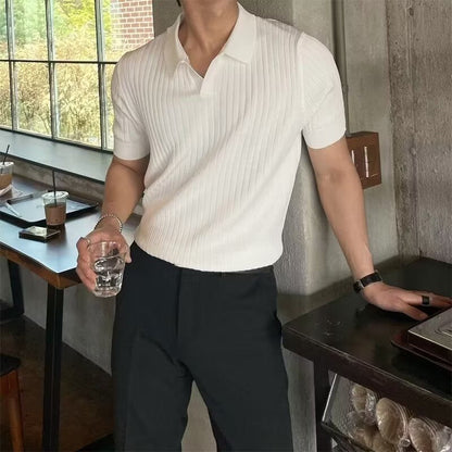 Visconti Casual Polo -  Black