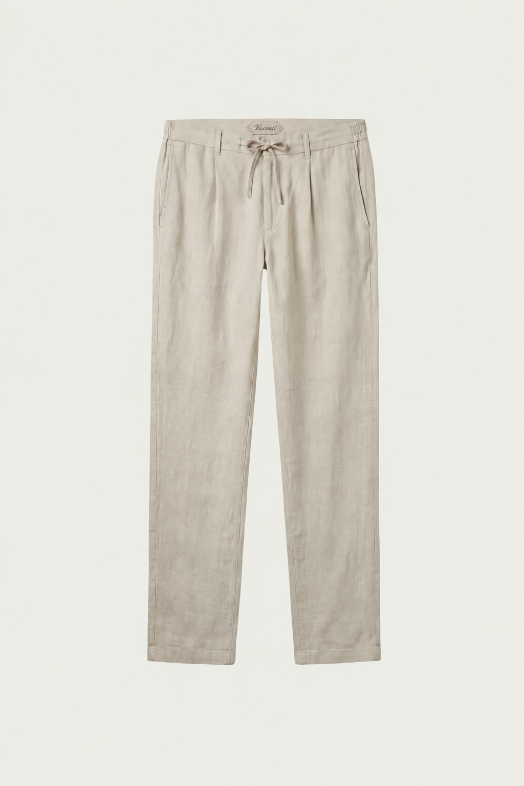 Visconti Linen Trousers - Blu