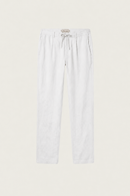 Visconti Linen Trousers - Beige
