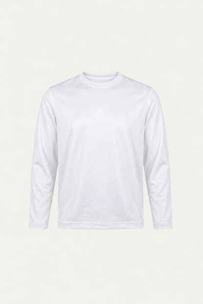 Portofino Long Sleeve Tee White
