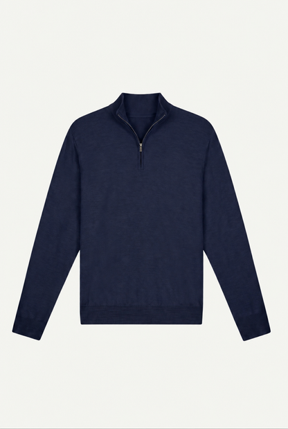 Quarter Zip Navy