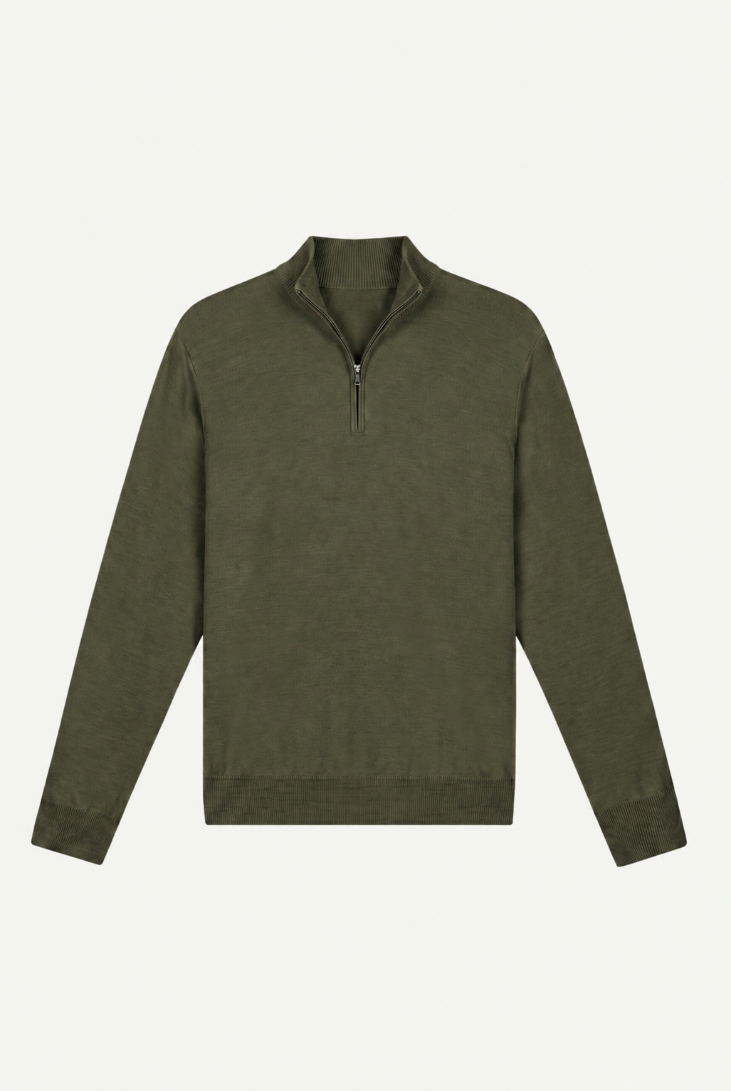 Quarter Zip Olive
