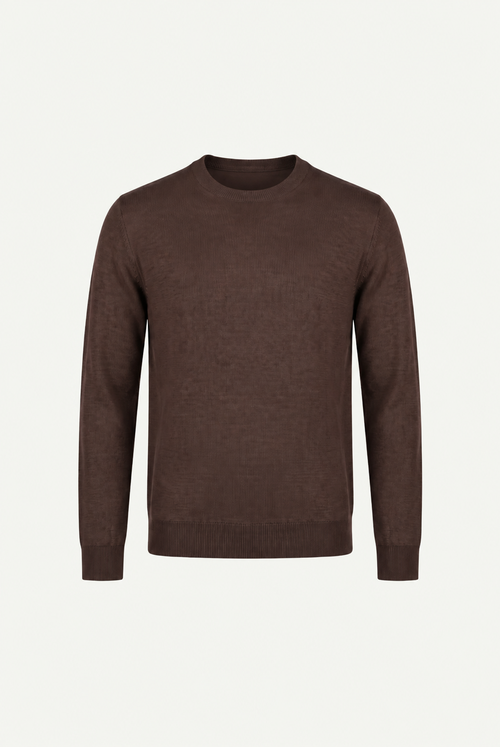 Knitted jumper Brown