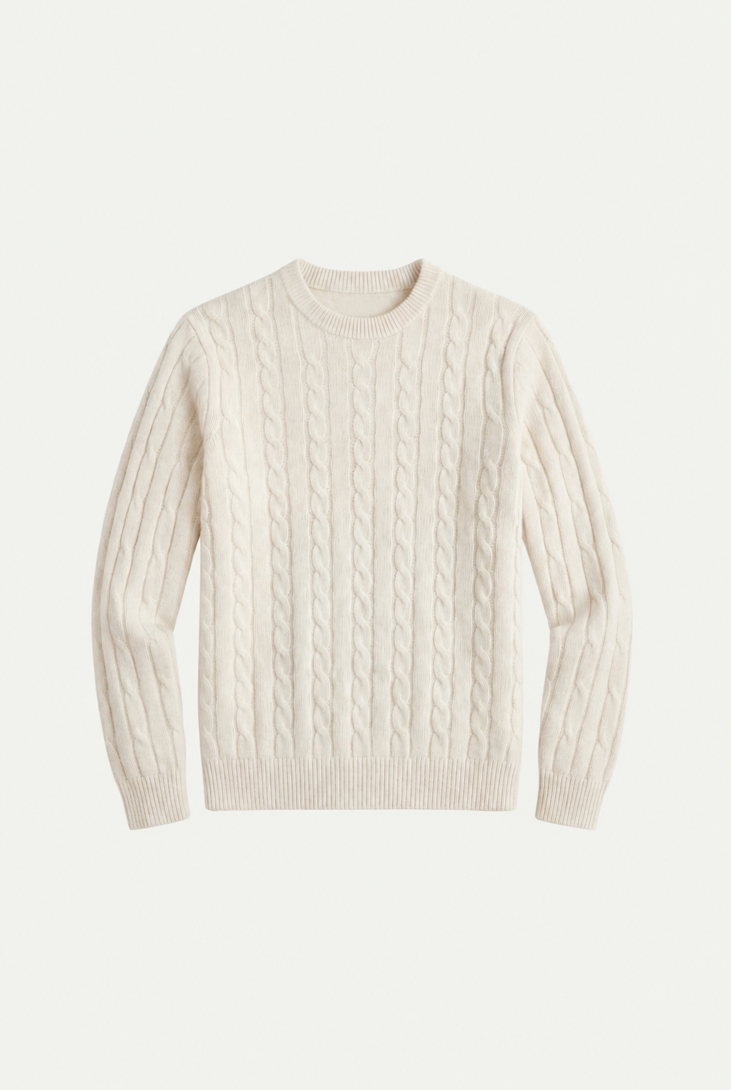 Cashmere Crewneck Beige