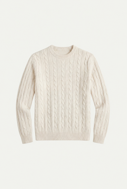 Cashmere Crewneck Beige