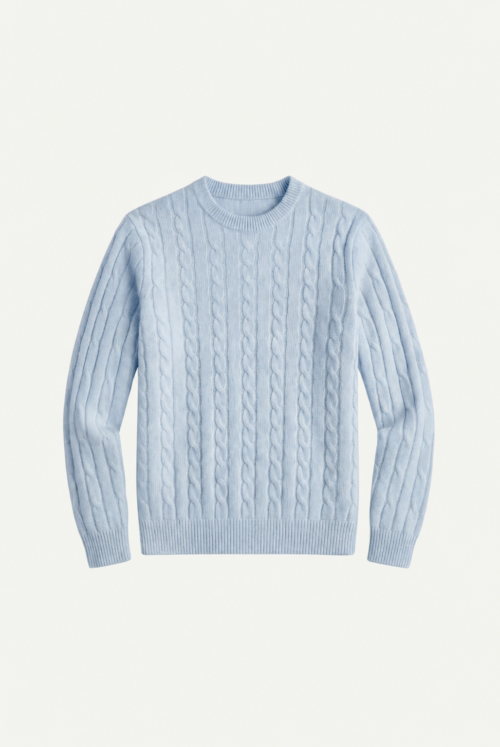 Cashmere Crewneck Baby Blue