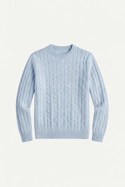 Cashmere Crewneck Baby Blue