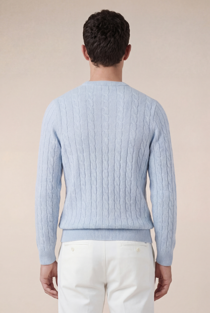 Cashmere Crewneck Baby Blue