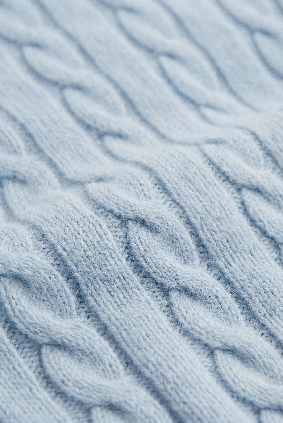 Cashmere Crewneck Baby Blue