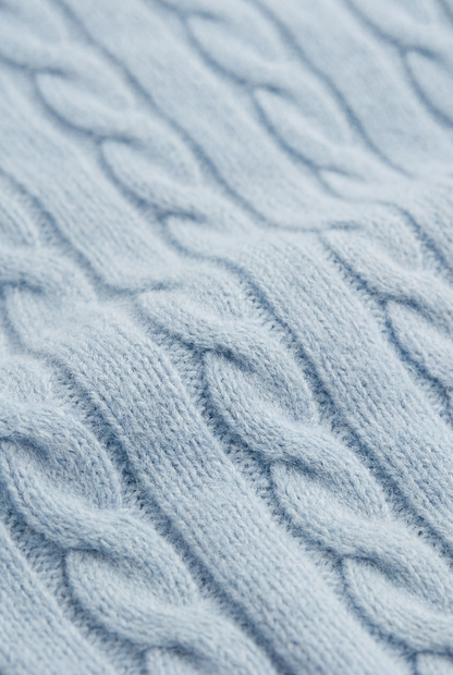 Cashmere Crewneck Baby Blue