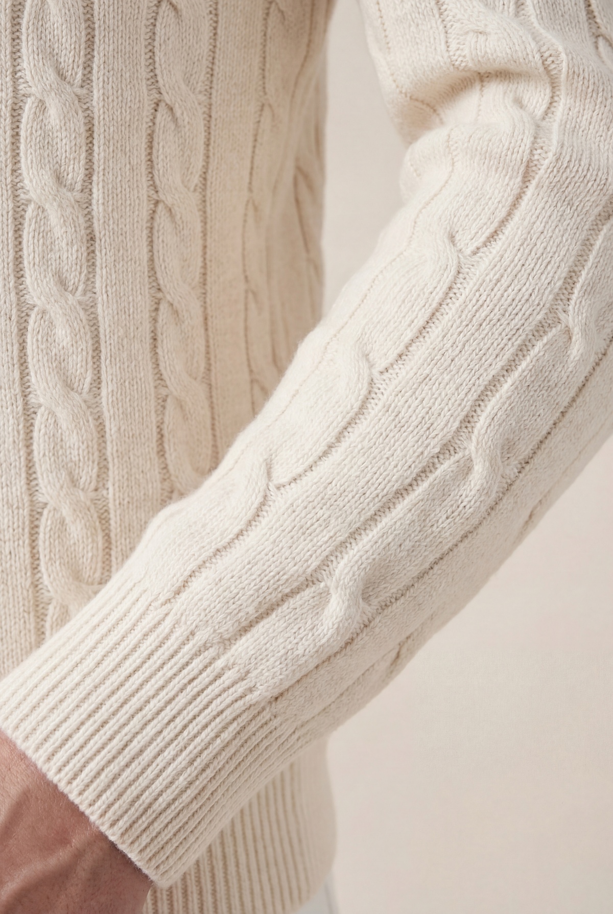Cashmere Crewneck Beige