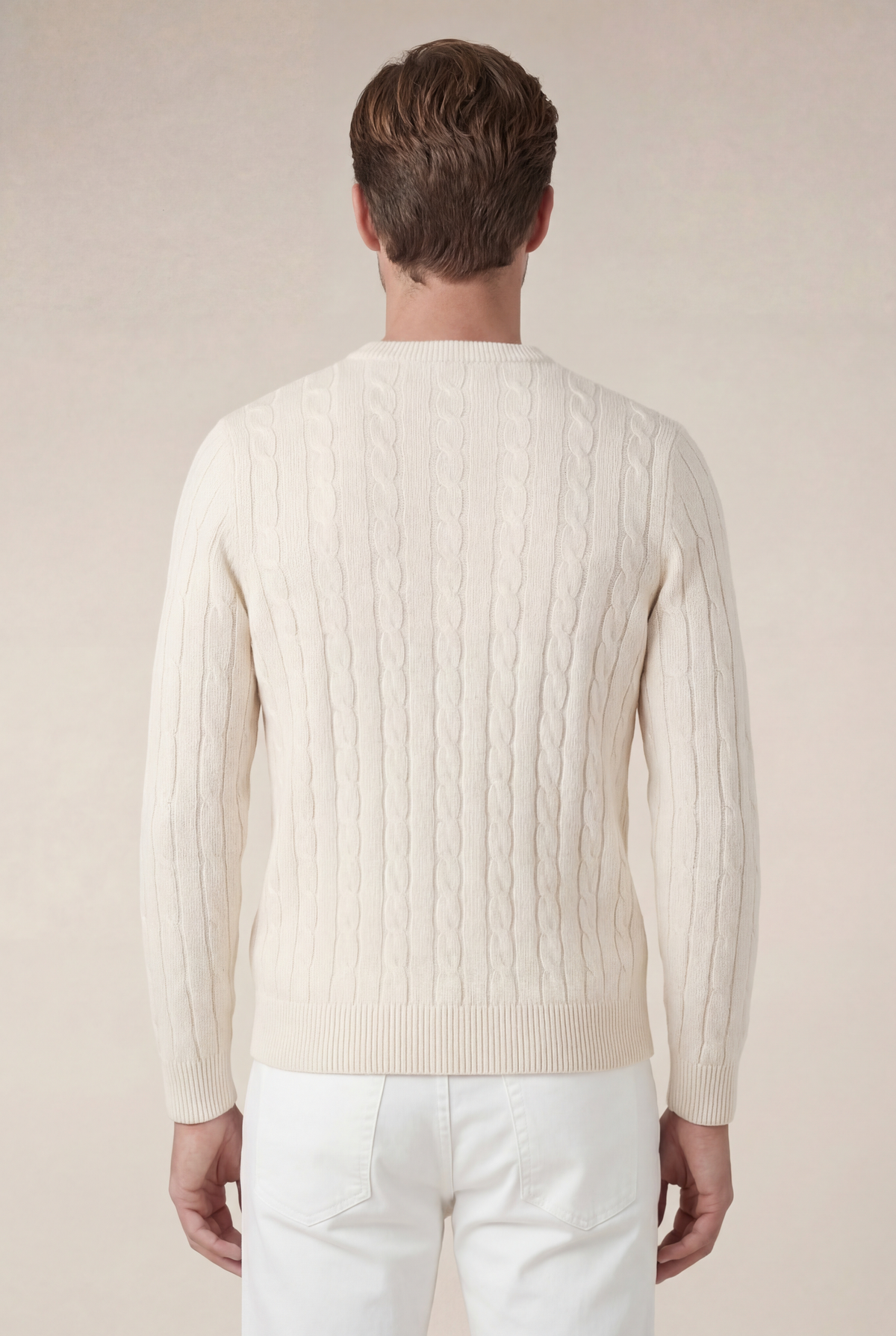 Cashmere Crewneck Beige