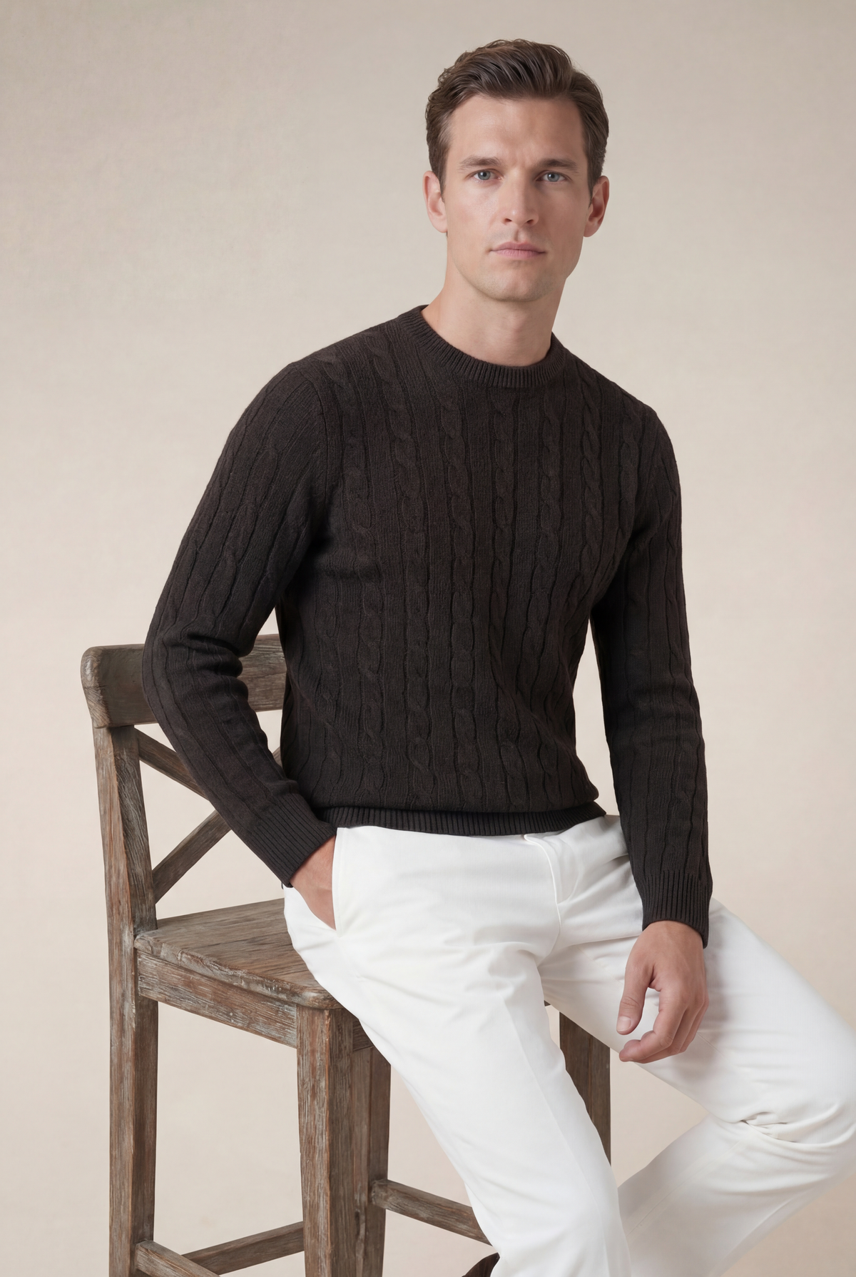 Cashmere Crewneck Black