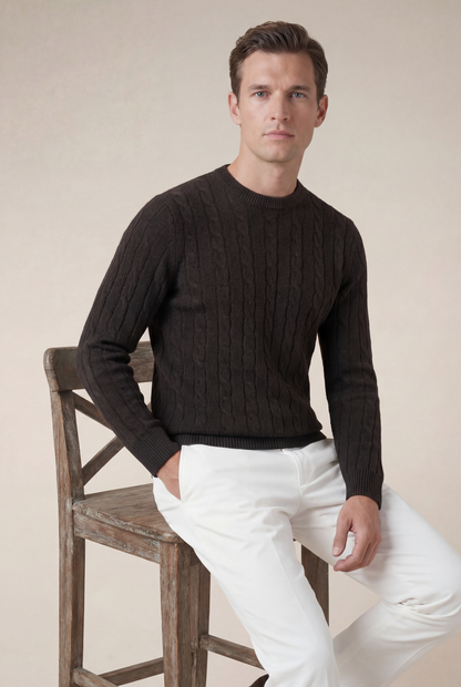 Cashmere Crewneck Black
