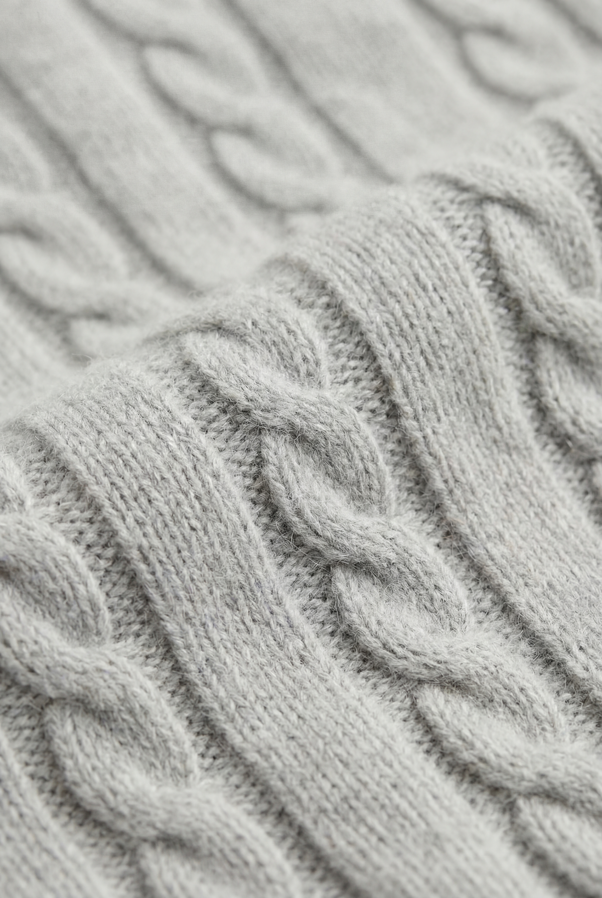 Cashmere Crewneck Light Grey