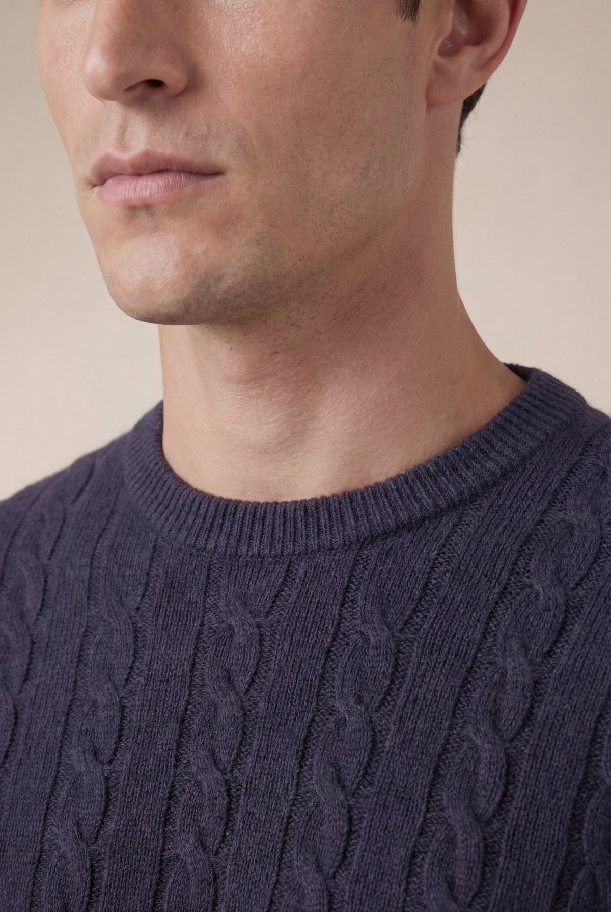 Cashmere Crewneck Navy