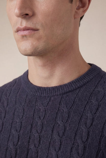 Cashmere Crewneck Navy