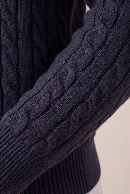 Cashmere Crewneck Navy