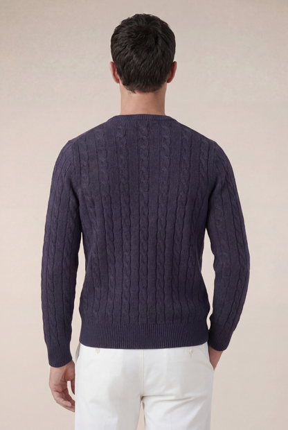 Cashmere Crewneck Navy