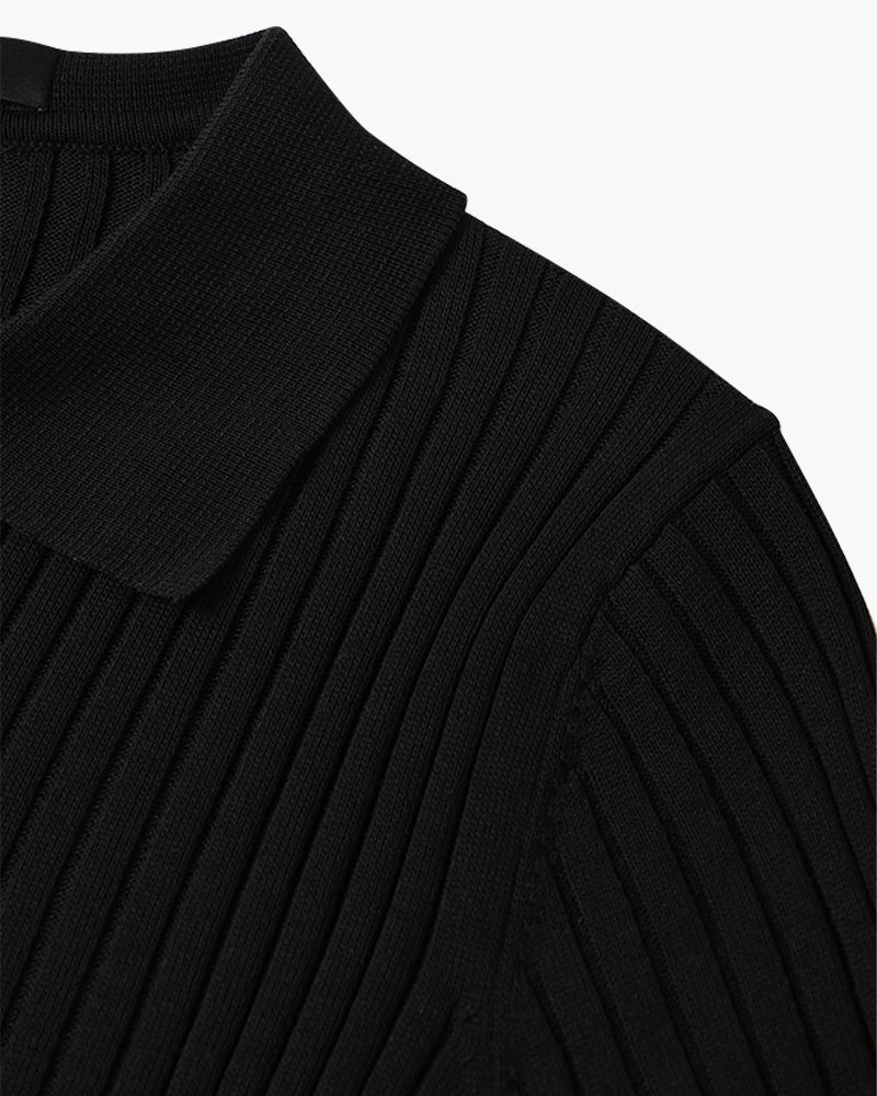 Visconti Casual Polo -  Black