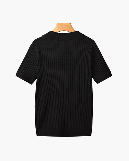 Visconti Casual Polo -  Black