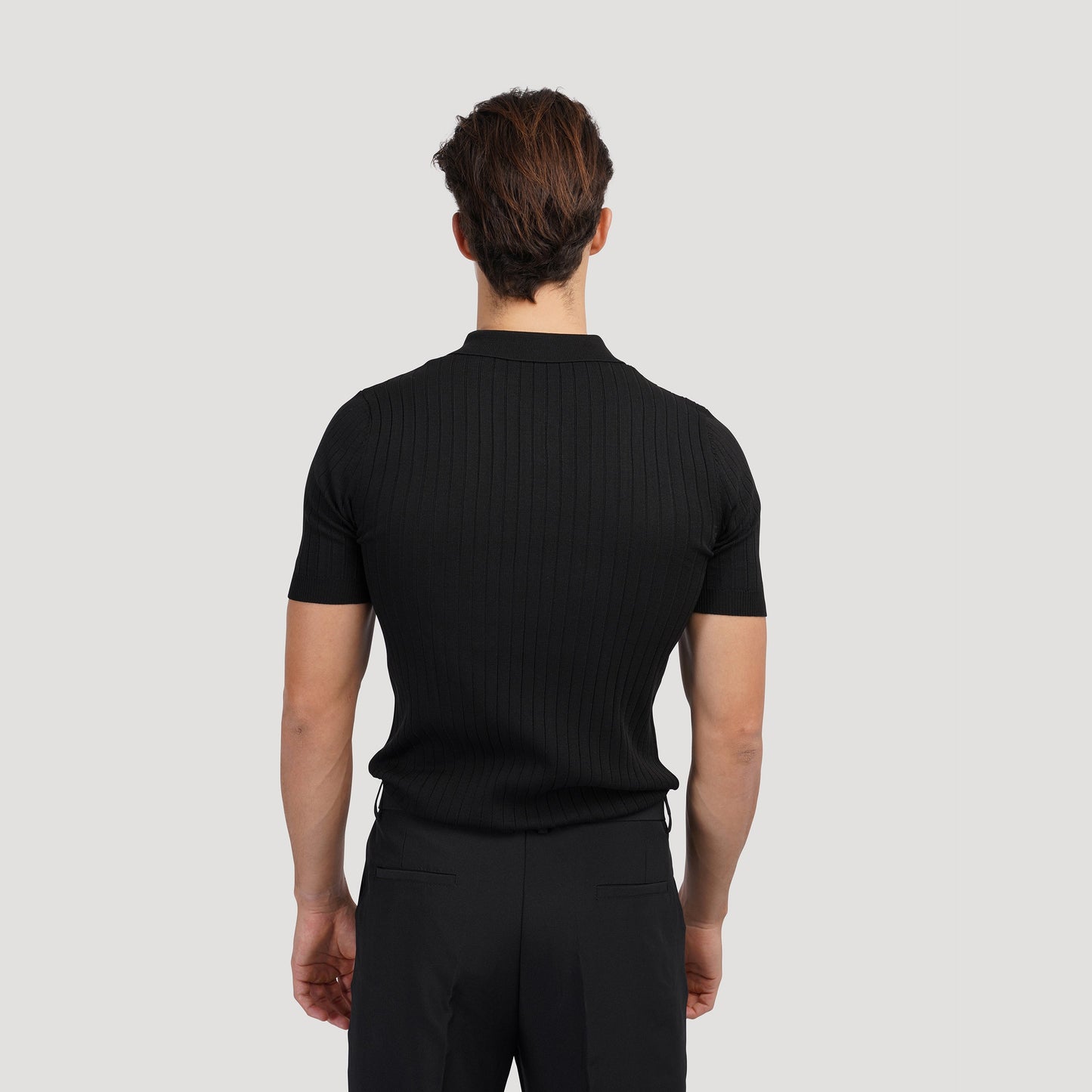 Visconti Knitted Polo Shirt - Green